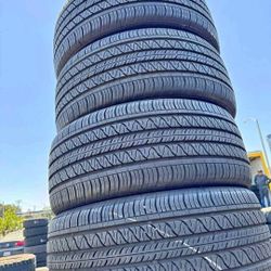 255 45 19 Tires Con 80% De Vida Las 4 De La Marca CONTINENTAL 