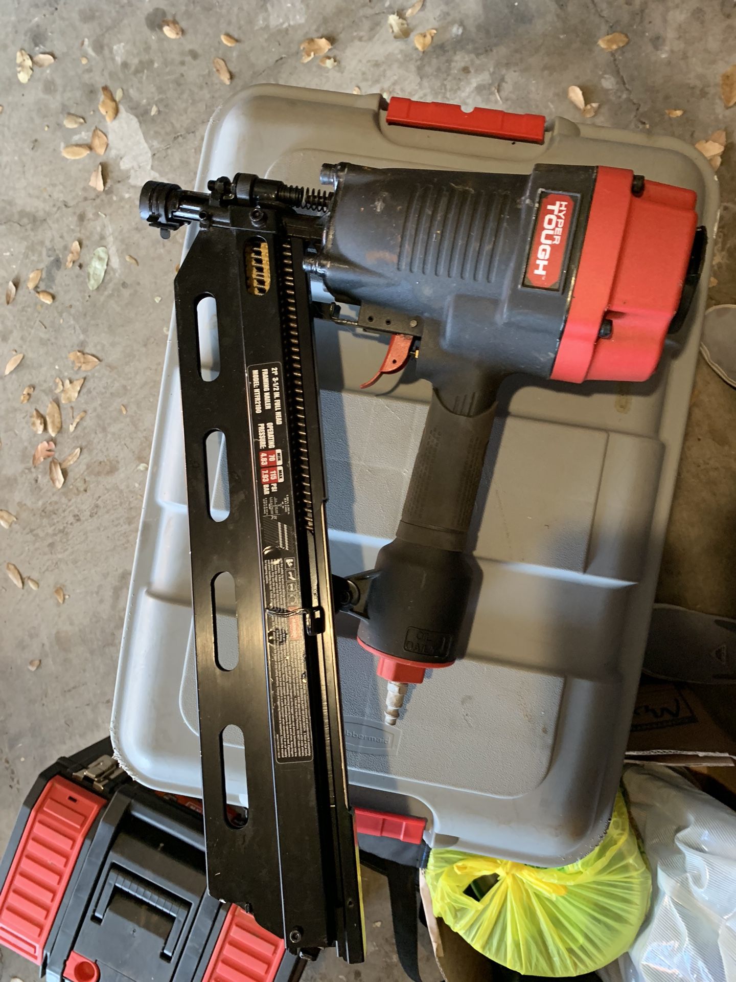 Hyper Tough 21” Framing Nail Gun for Sale in Richardson, TX OfferUp