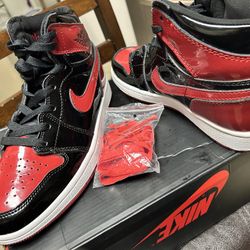 Air Jordan 1 Retro High OG Patent Bred ✅