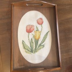 Beautiful decorative tray – unique piece