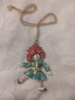 Raggedy Ann Necklace