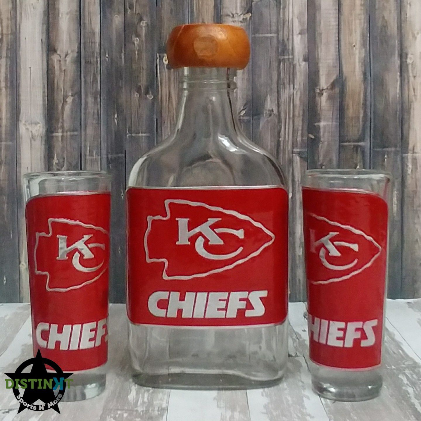 Kansas City Chiefs Shot Glass Set