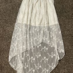 Womans Size Medium Beige Skirt