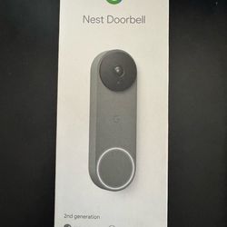 Google Nest Doorbell (Wired, 2nd Gen) - Ivy (EMPTY BOX)