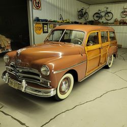 1950 Plymouth Special Deluxe Woody Station Wagon