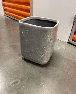 modern style bathroom trash barrel