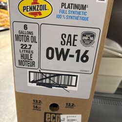 Pennzoil 0w16