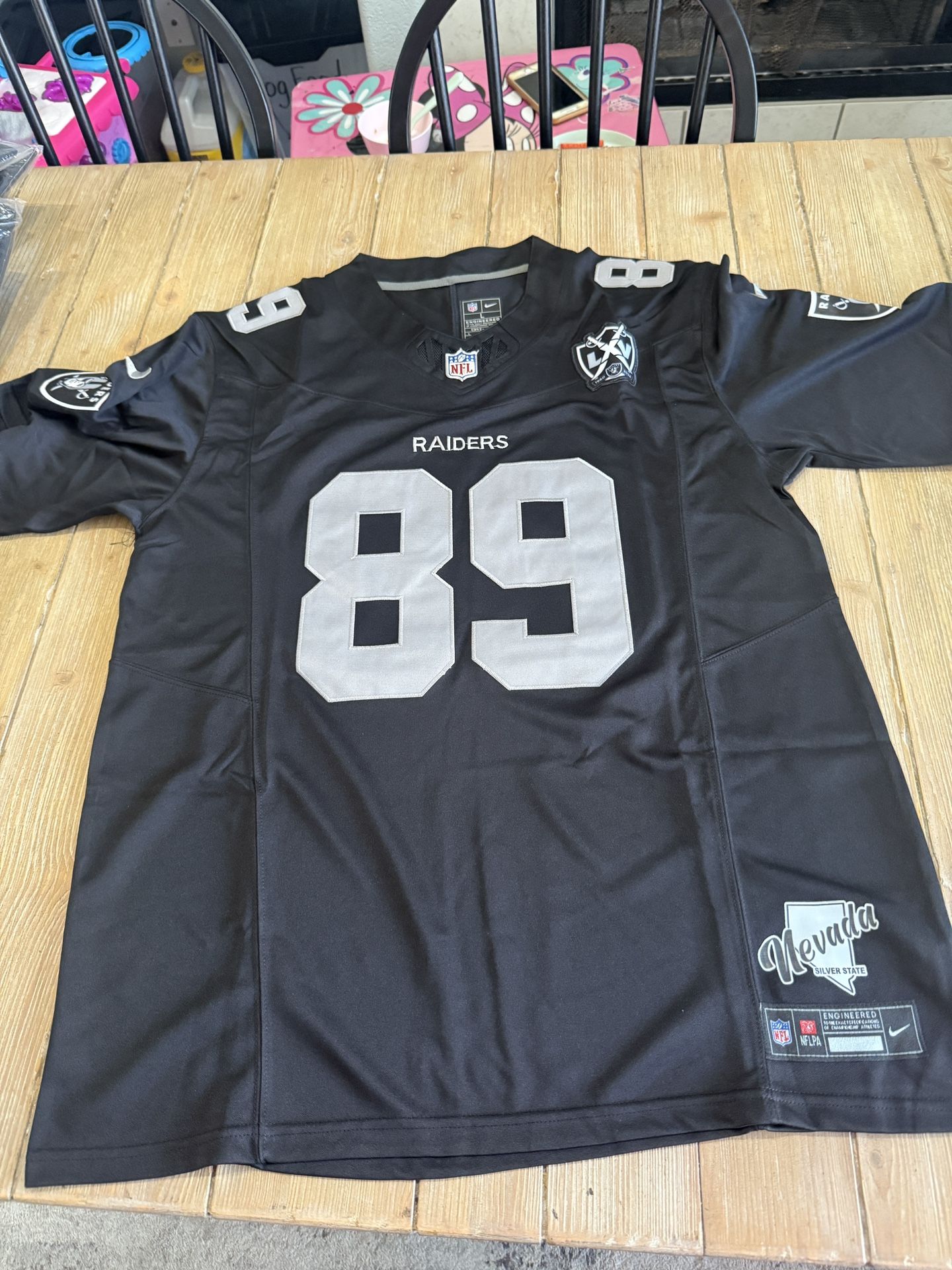 Large Raiders Bowers Jersey