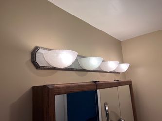 4-Light Bathroom Vanity Light Fixture