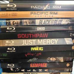 Variety of Mixed Blu-Rays $3. Ea. or 2 For $5. 