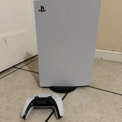 PS5 Digital Version + Controller | Works Perfect