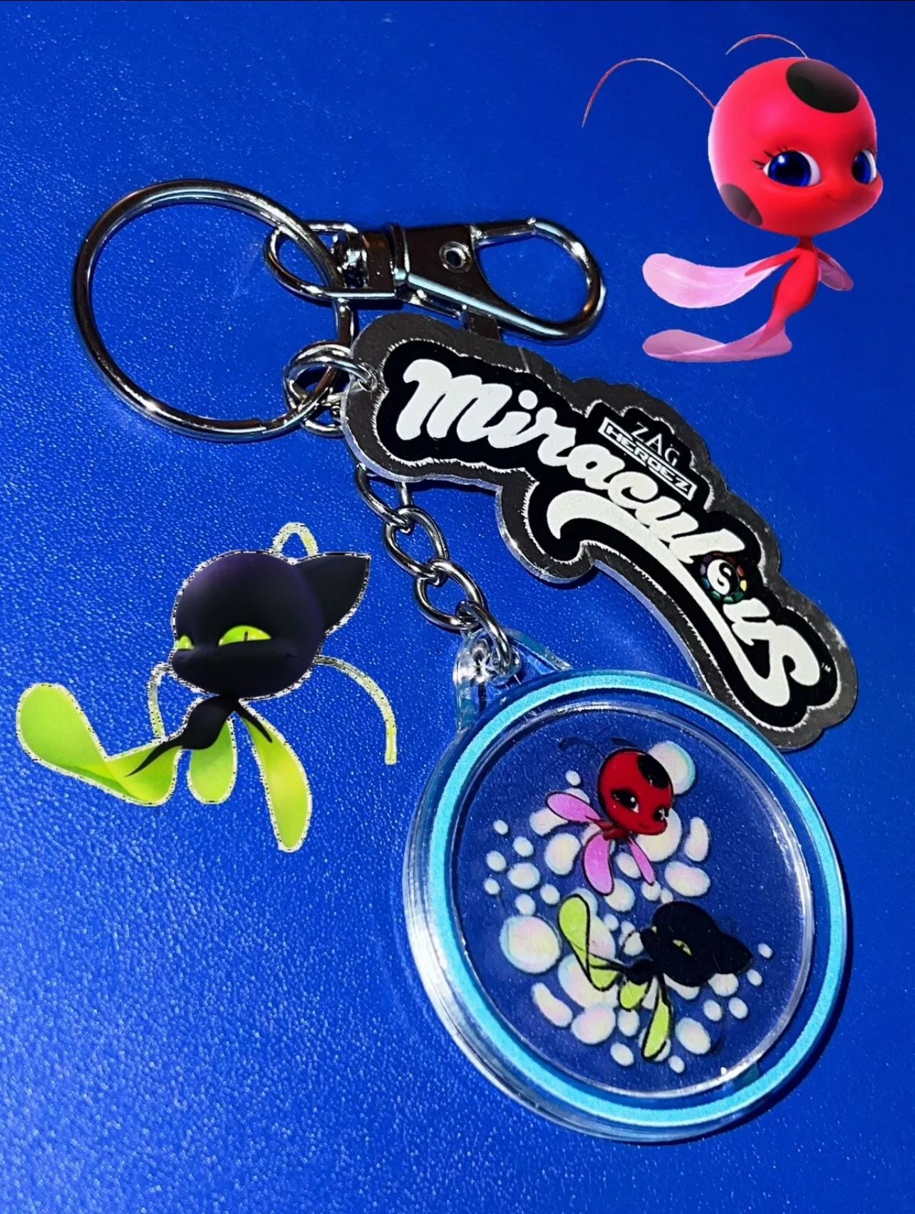Miraculous Box Aquatic Keychain