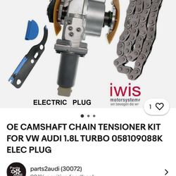 CAMSHAFT CHAIN TENSIONER KIT FOR VW AUDI 1.8L TURBO