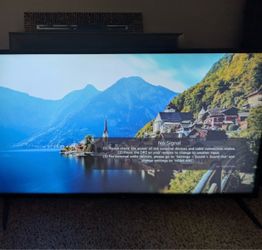 LG 55in Flat Screen LED TV with original remote