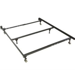 Queen Adjustable Metal Bed Frame 