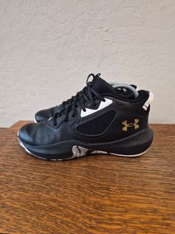 Under Armour Lockdown 6 Athletic Basketball Shoes Boy's Size 7Y
