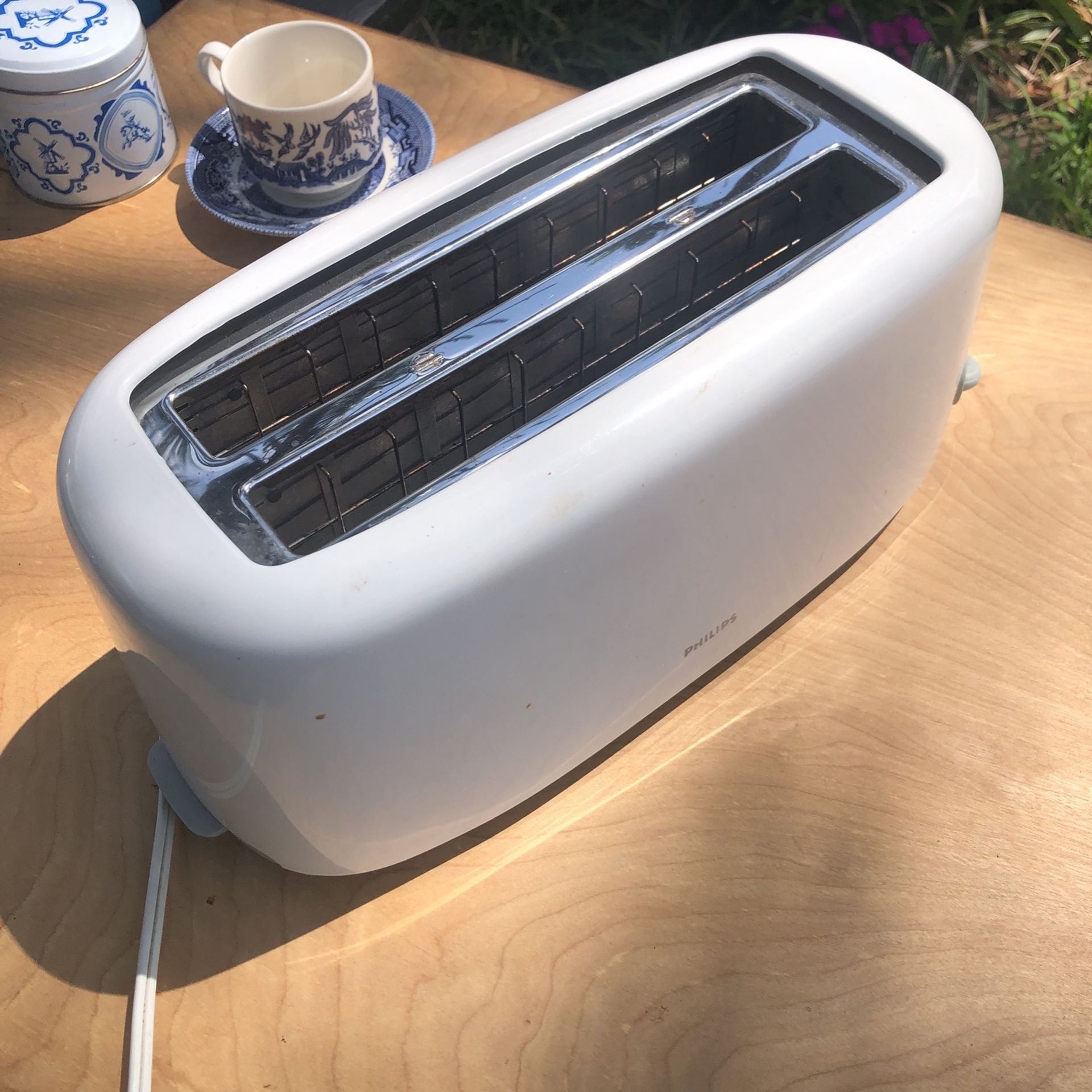 Toaster. Wide Long Bread