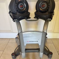 Bowflex 552 Adjustable Dumbbells With Stand