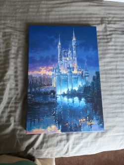 Disney Cinderella Castle Canvas Wall Art