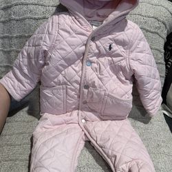 Ralph Lauren Pink Snowsuit