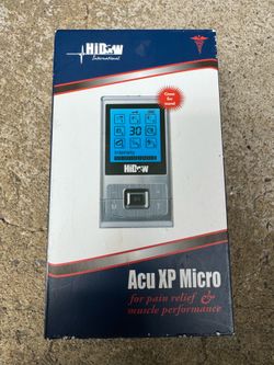 Acu Xp Micro Physical Therapy Tens Massager Hidow Pain Relief