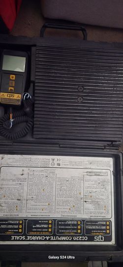 CPS CC220 COMPUTE-CHARGE SCALE