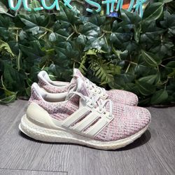 Adidas Womens Ultra Boost BB6496 Pink Running Shoes Sneakers Size 9.5