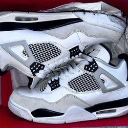 Jordan 4 Military Black 