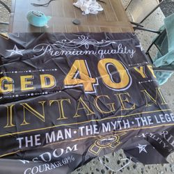 40th BIRTHDAY DECORATION