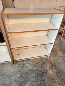 Set of 3 Matching Bookshelves – $60
