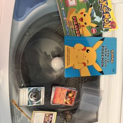 112 Pokemon Cards Token Sleeves And Books 