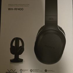 WH RF400 Wireless Theater Headphones 