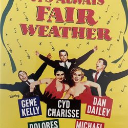 It’s Always FAIR WEATHER (DVD-1955) Gene Kelly + Dolores Gray + Dan Dailey!