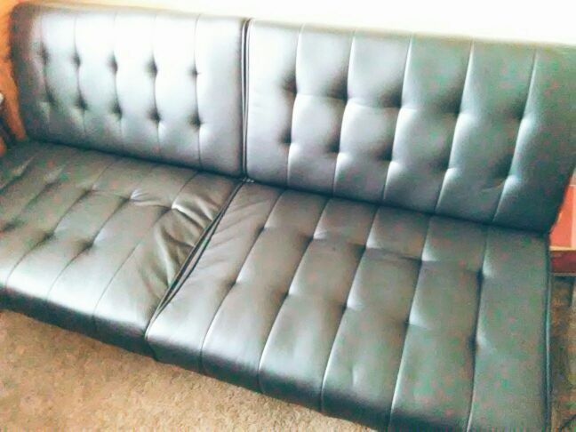 Futon Split Back Emily Convertible Futon