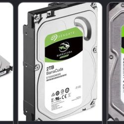 Used 2tb Hdd. ST2000DM008-2FR102  Seagate $100