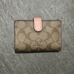 Pink Coach Wallet