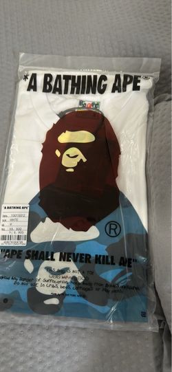 A Bathing Ape BAPE White T-Shirt Size M