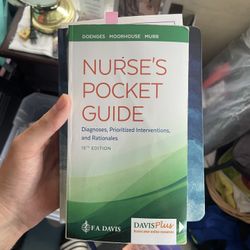Nurse Pocket Guide Book
