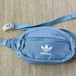 Adidas Light Blue Fanny Pack waist bag