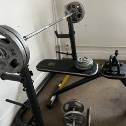 Weight Bench And Weight