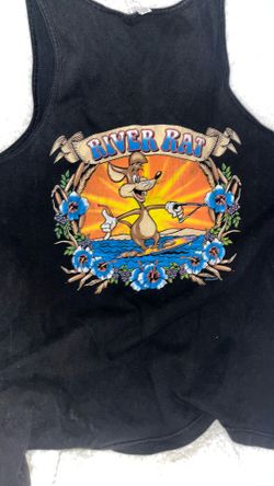 Men's Fisher Landing Tank Top White River Rat size XL Float Raft Colorado River Yuma