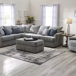 Sectional - Broyhill Grey