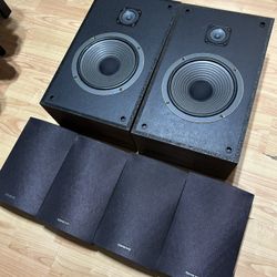 Realistics & Onkyo Speakers 
