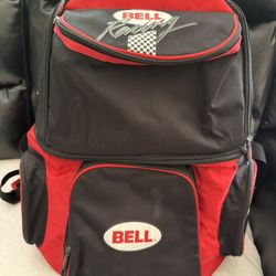 BELL Motorcycle Helmet Backpack Large Capacity Waterproof