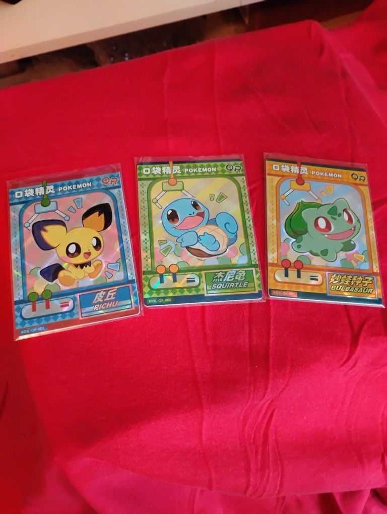 Chibi Pokemon Cards