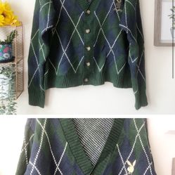 Playboy Unisex Boyfriend Grandpa Cardigan School