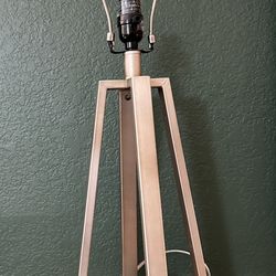 Brushed Metal Lamp
