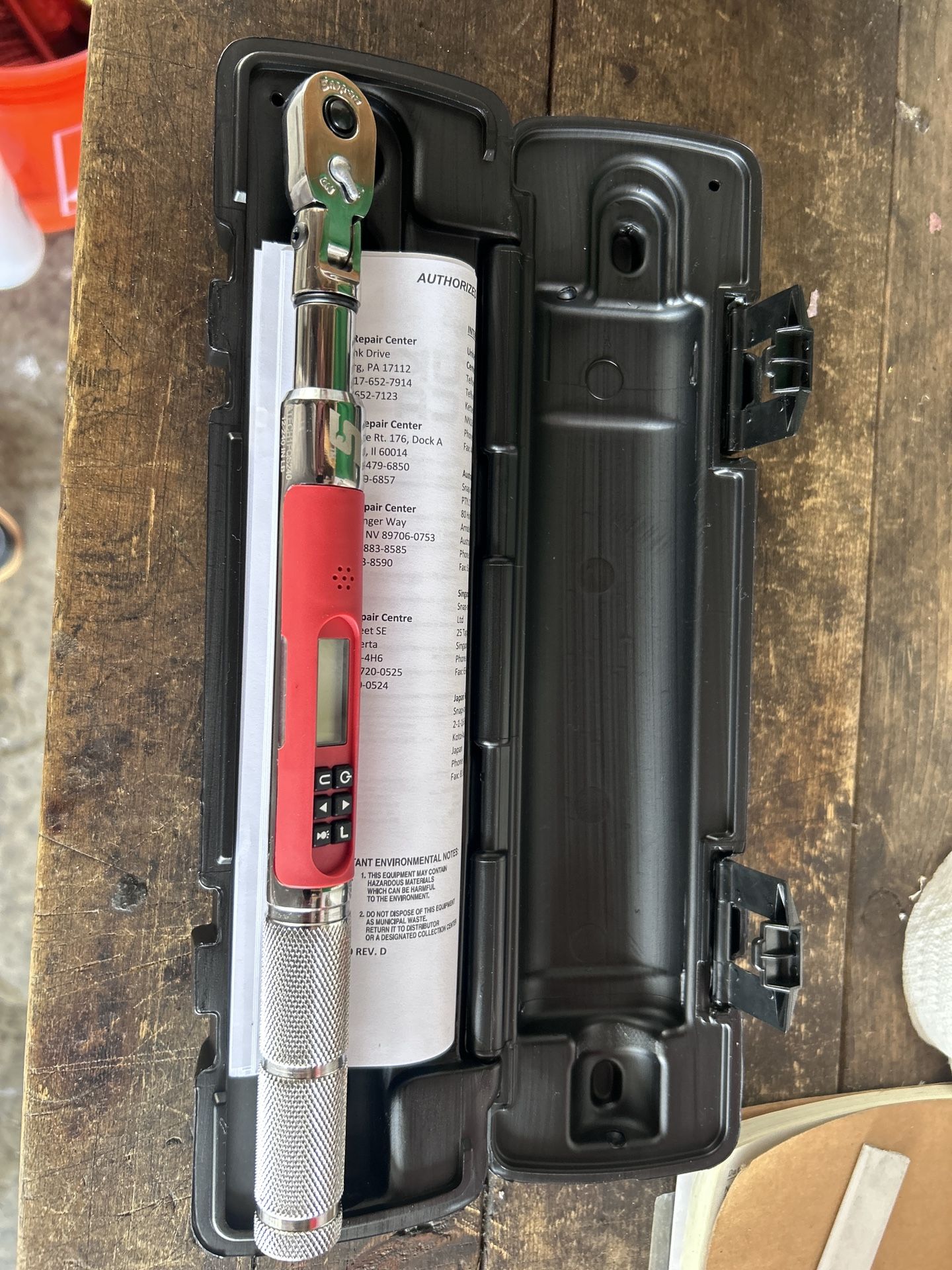 Snap-on 1/4 Torque Wrench