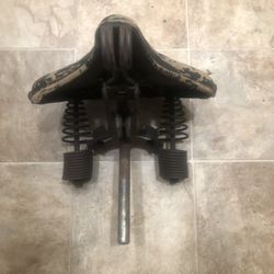 Vintage Pre War Schwinn And Others Long Spring Seat