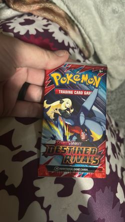 We have five packages of unopened Pokémon
